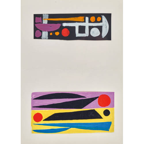 RUDOLF MUMPRECHT : 'Hommage � Herbin' (DOBIASCHOFSKY AUKTIONEN AG)