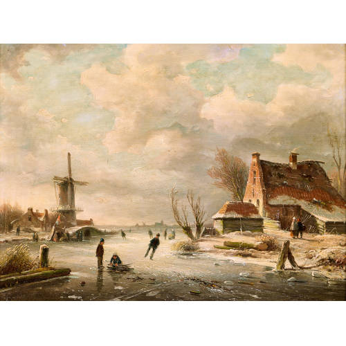 NICOLAAS JOHANNES ROOSENBOOM : Eisvergn�gen (DOBIASCHOFSKY AUKTIONEN AG)