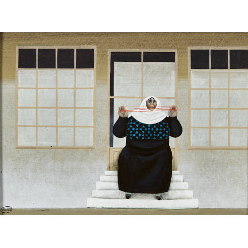 JAN BALET : 'Offenbarung. Griechische Nonne' (DOBIASCHOFSKY AUKTIONEN AG)