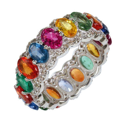 EDELSTEIN-RING : (DOBIASCHOFSKY AUKTIONEN AG)
