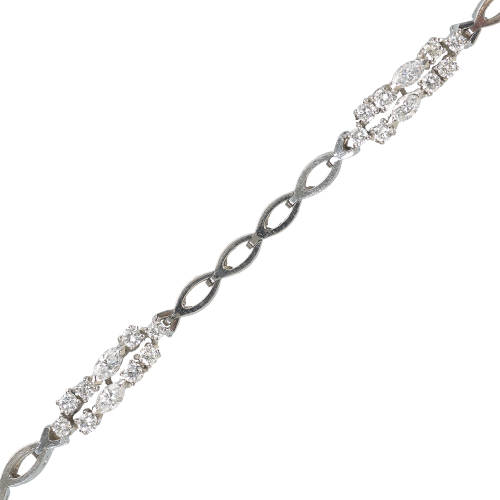 BRILLANT-BRACELET : (DOBIASCHOFSKY AUKTIONEN AG)