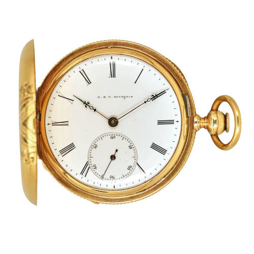 TASCHENUHR : Savonnette, A. & U. Bourquin, Bienne (DOBIASCHOFSKY AUKTIONEN AG)