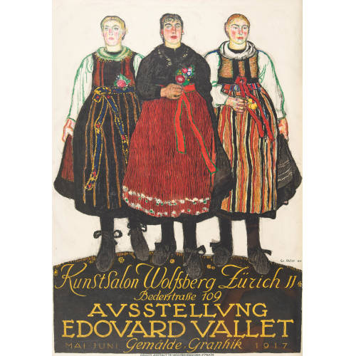 �DOUARD VALLET : '�douard Vallet Wolfsberg 1917' (DOBIASCHOFSKY AUKTIONEN AG)