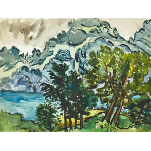 JOHANNES ITTEN : Bergsee (DOBIASCHOFSKY AUKTIONEN AG)