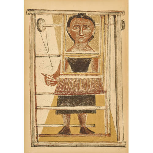 MASSIMO (EIGTL. IHLENFELD CAMPIGLI : 'Donna al telaio' (DOBIASCHOFSKY AUKTIONEN AG)