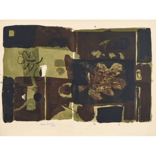 ANTONI CLAV� : 'Feuille marron' (DOBIASCHOFSKY AUKTIONEN AG)