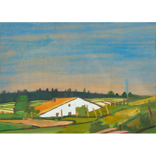 ALBERT SCHNYDER : 'Das weisse Haus' (DOBIASCHOFSKY AUKTIONEN AG)