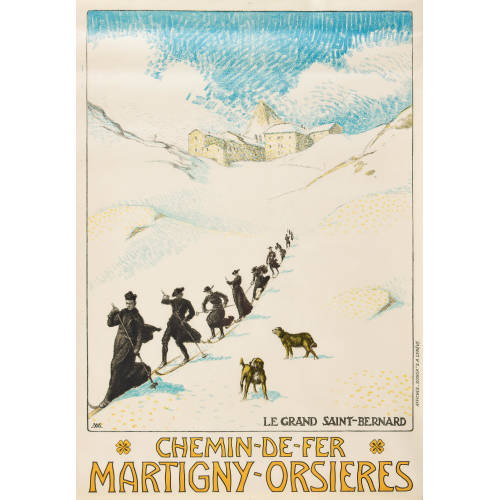 ALBERT MURET : 'Chemin-de-Fer Martigny-Orsi�res' (DOBIASCHOFSKY AUKTIONEN AG)