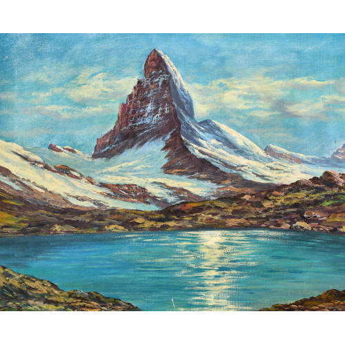 FRAN�OIS GOS : Das Matterhorn (DOBIASCHOFSKY AUKTIONEN AG)