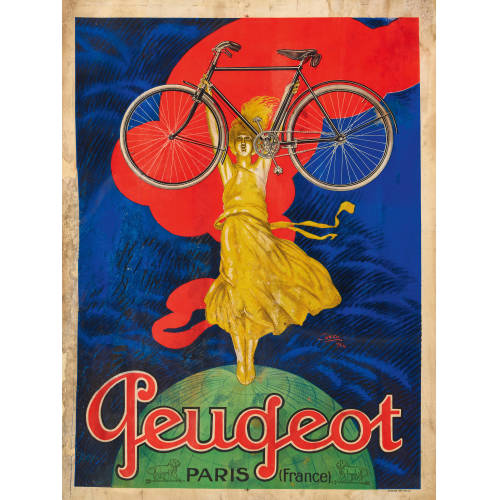 JEAN CARLU : 'Peugeot' (DOBIASCHOFSKY AUKTIONEN AG)