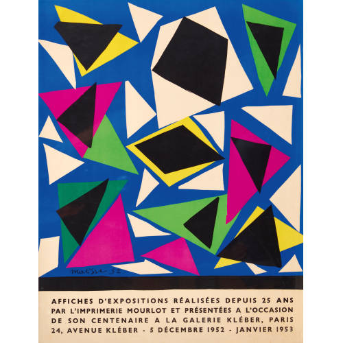HENRI MATISSE : 'Affiches d'expositions r�alis�es depuis 25 ans (...)' (DOBIASCHOFSKY AUKTIONEN AG)