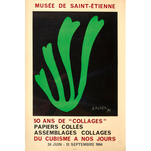 HENRI MATISSE : 'Mus�e de Saint-�tienne 1964' (DOBIASCHOFSKY AUKTIONEN AG)