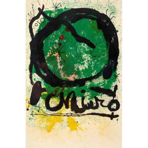 JOAN MIR� : 'Joan Mir� im Kunsthaus Z�rich 1964' (DOBIASCHOFSKY AUKTIONEN AG)