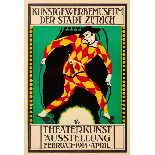 CARL ROESCH : 'Kunstmuseum der Stadt Z�rich, Theaterkunst 1914' (DOBIASCHOFSKY AUKTIONEN AG)