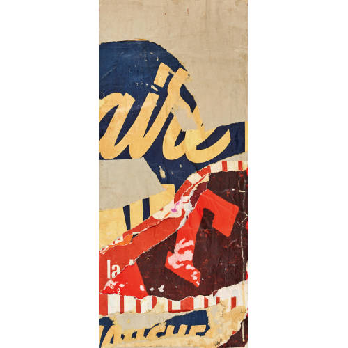 JACQUES DE LA VILLEGL� : 'Rue des Lilas' (DOBIASCHOFSKY AUKTIONEN AG)