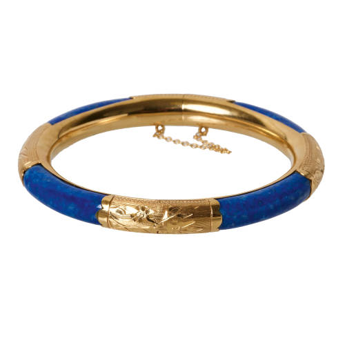LAPISLAZULI-ARMSPANGE : (DOBIASCHOFSKY AUKTIONEN AG)