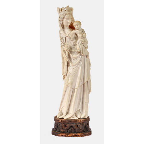 ANFANG 20. JH. FRANKREICH : Madonna mit Kind (DOBIASCHOFSKY AUKTIONEN AG)