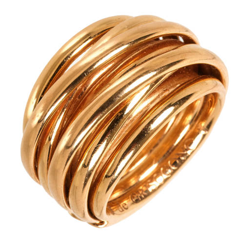 GOLD-RING : De Grisogono, 'Allegra', Gen�ve (DOBIASCHOFSKY AUKTIONEN AG)