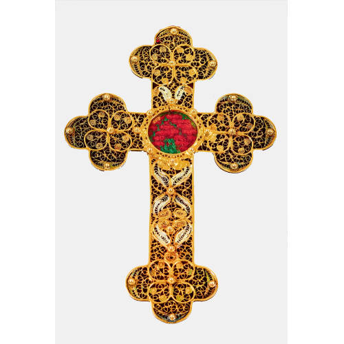 RELIQUIENKREUZ : Wohl Italien, 20. Jh (DOBIASCHOFSKY AUKTIONEN AG)