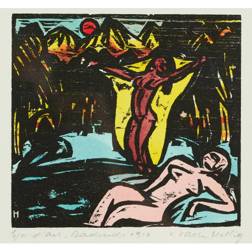 WALTER HELBIG : 'Badende' (DOBIASCHOFSKY AUKTIONEN AG)