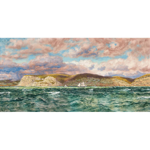 JOHN BRETT : K�stenlandschaft (Cornwall?) (DOBIASCHOFSKY AUKTIONEN AG)