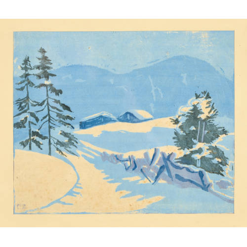 BERTHA Z�RICHER : Winterlandschaft (DOBIASCHOFSKY AUKTIONEN AG)
