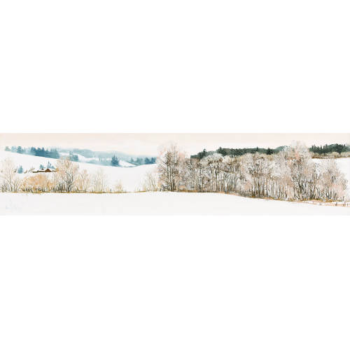 MICHEL PERRIN : Paysage d'hiver (DOBIASCHOFSKY AUKTIONEN AG)