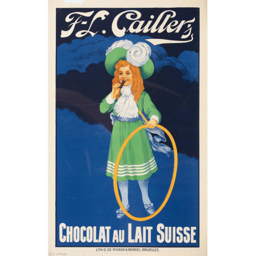 ANONYM : 'F-L. Cailler's Chocolat au Lait Suisse' (DOBIASCHOFSKY AUKTIONEN AG)