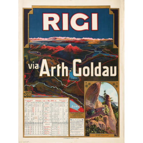 ANONYM : 'Rigi via Arth-Goldau' (DOBIASCHOFSKY AUKTIONEN AG)