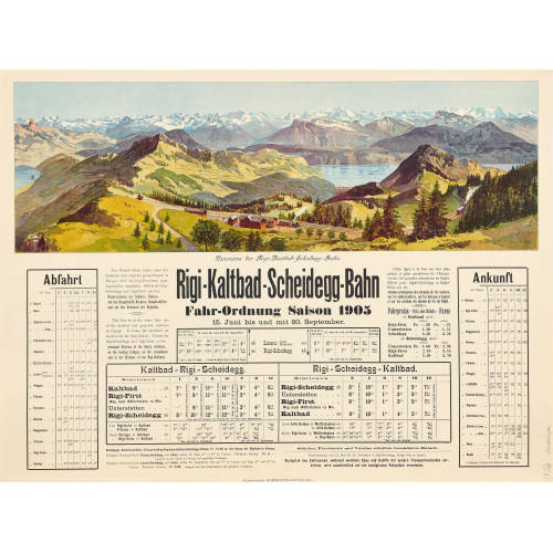 ANONYM : 'Rigi-Kaltbad-Scheidegg-Bahn' (DOBIASCHOFSKY AUKTIONEN AG)