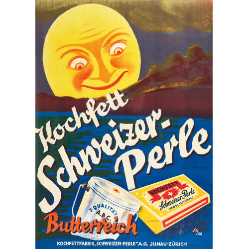 CARL WENDOLIN SCHERER : 'Kochfett Schweizer-Perle' (DOBIASCHOFSKY AUKTIONEN AG)
