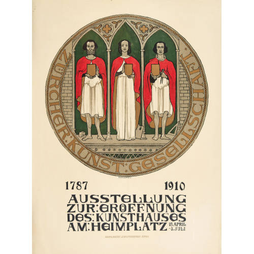 EDUARD STIEFEL : '1787 1910 Ausstellung zur Er�ffnung des Kunsthauses am Heimplatz' (DOBIASCHOFSKY AUKTIONEN AG)