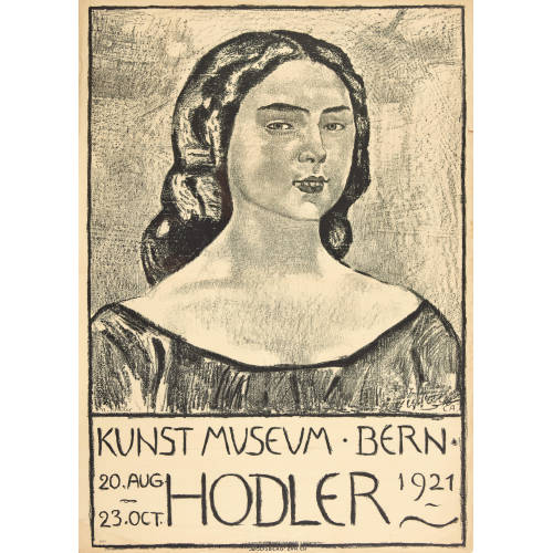 CUNO AMIET : 'Kunstmuseum Bern Hodler 1921' (DOBIASCHOFSKY AUKTIONEN AG)