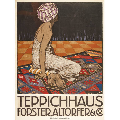 BURKHARD MANGOLD : 'Teppichhaus Forster, Altorfer & Co' (DOBIASCHOFSKY AUKTIONEN AG)