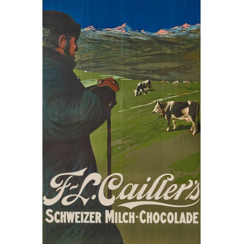 ANONYM : 'F-L. Cailler's Schweizer Milch-Chocolade' (DOBIASCHOFSKY AUKTIONEN AG)