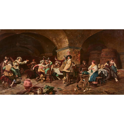 TITO CONTI : Un brindisi alla taverna (DOBIASCHOFSKY AUKTIONEN AG)