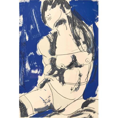 LUCIANO CASTELLI : Unbekleidete junge Frau (DOBIASCHOFSKY AUKTIONEN AG)
