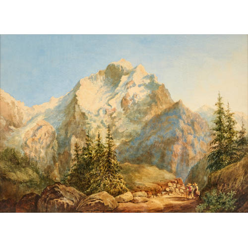 ALEXANDRE CALAME : Die Jungfrau (DOBIASCHOFSKY AUKTIONEN AG)