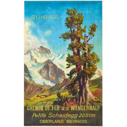 ERNST II HODEL : 'Chemin de fer de la Wengernalp' (DOBIASCHOFSKY AUKTIONEN AG)