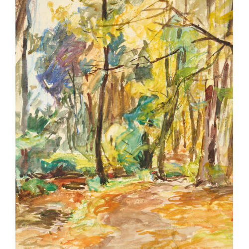 AUGUST RIEGER : Waldweg (DOBIASCHOFSKY AUKTIONEN AG)