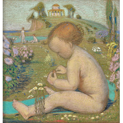 JEAN PHILIPPE DOUARD ROBERT : 'Le Paradis des Enfants' (DOBIASCHOFSKY AUKTIONEN AG)
