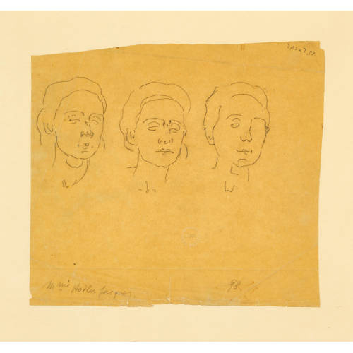 FERDINAND HODLER : Bildnisstudien von Berthe Hodler-Jacques (DOBIASCHOFSKY AUKTIONEN AG)