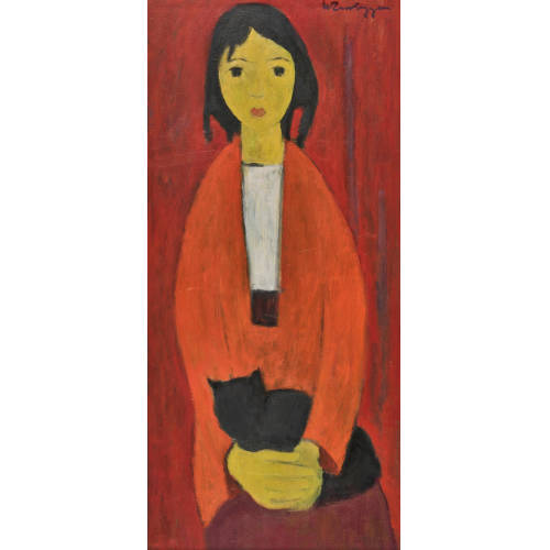 WERNER ZURBRIGGEN : Mdchenportrt (DOBIASCHOFSKY AUKTIONEN AG)