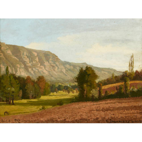 �DOUARD JEANMAIRE : Paysage jurassien (DOBIASCHOFSKY AUKTIONEN AG)
