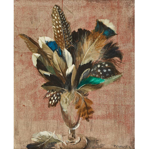 REN�E YOLANDA HAUSER : 'Plumes' (DOBIASCHOFSKY AUKTIONEN AG)