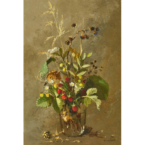 REN�E YOLANDA HAUSER : 'Petit bouquet des bois' (DOBIASCHOFSKY AUKTIONEN AG)