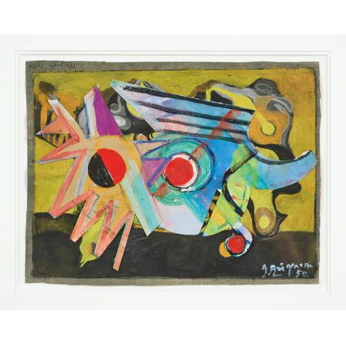 SERGE BRIGNONI : 'Composition spaciale' (DOBIASCHOFSKY AUKTIONEN AG)