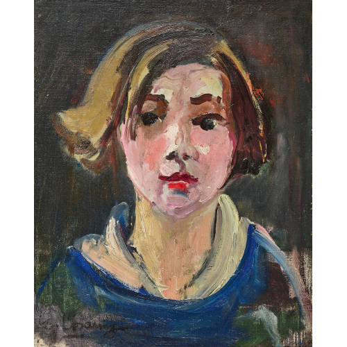 �MILIE CHARMY : 'Jeune fille' (DOBIASCHOFSKY AUKTIONEN AG)