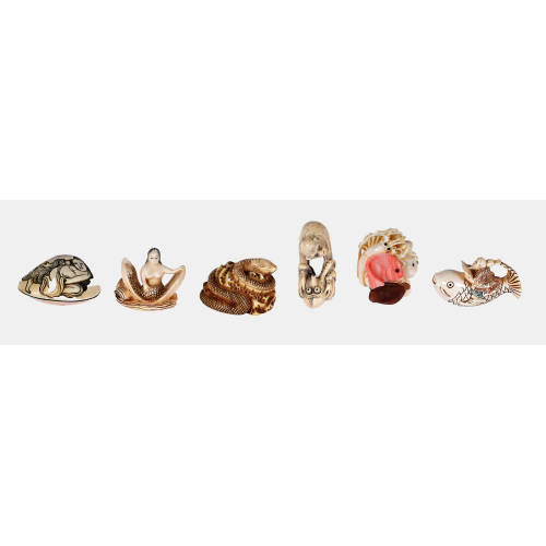 NETSUKE : Japan, 19./20. Jh (DOBIASCHOFSKY AUKTIONEN AG)