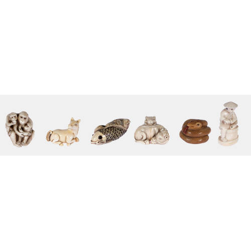 NETSUKE : Japan, 19./20. Jh (DOBIASCHOFSKY AUKTIONEN AG)